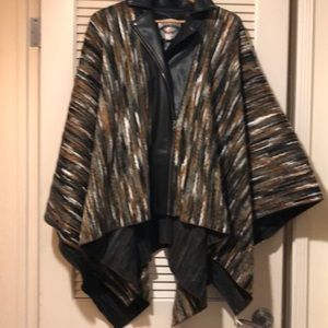 BNCI “Sierra” Blanket Poncho *NWT